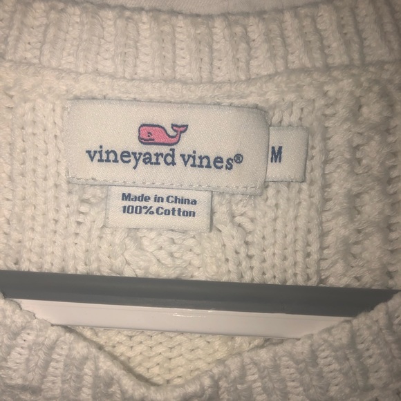 Vineyard Vines cable knit sweater - Picture 1 of 2